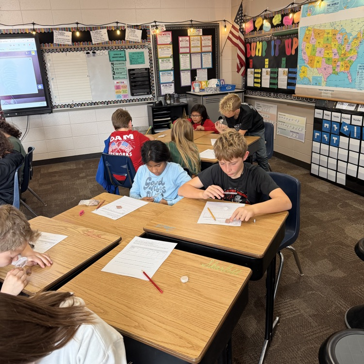 Beadle fourth graders in Mrs. Lukkes's class used their observations skills in a lab about the properties of minerals.