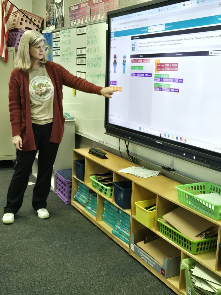 Showing how to code and group actions.