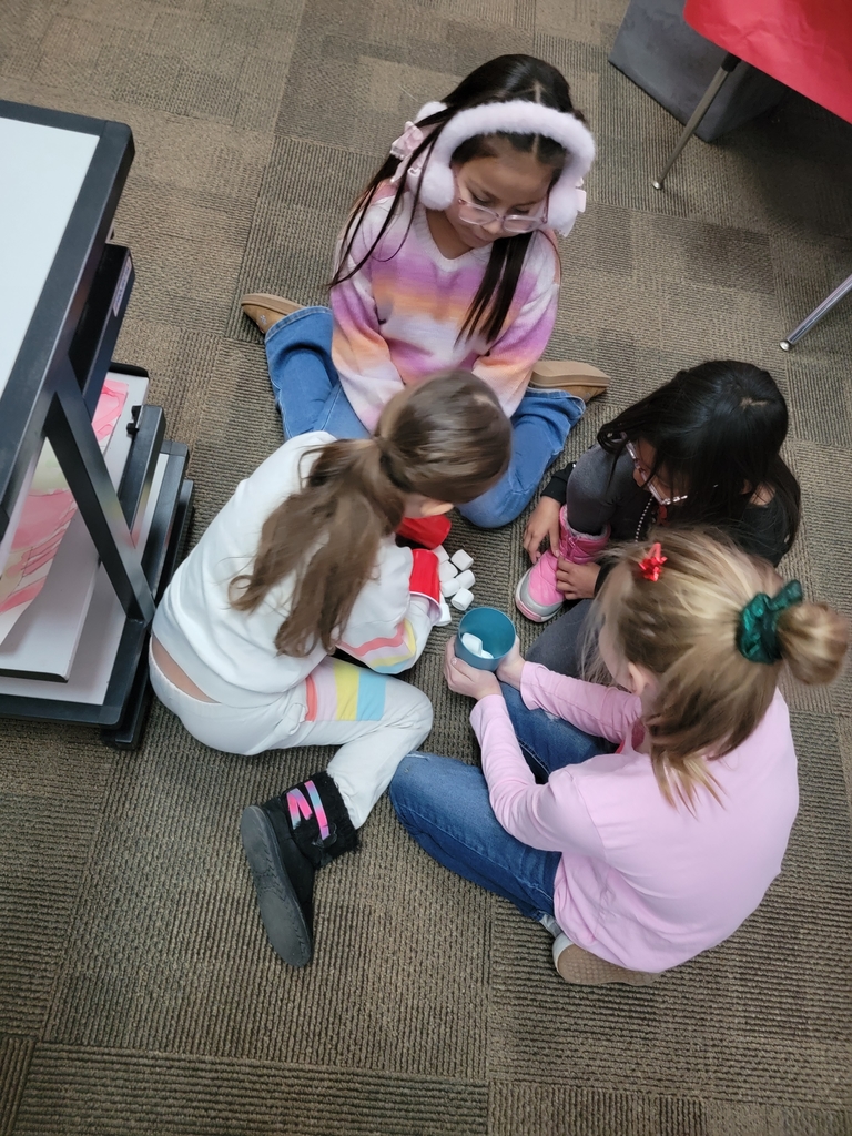 Students playing games.