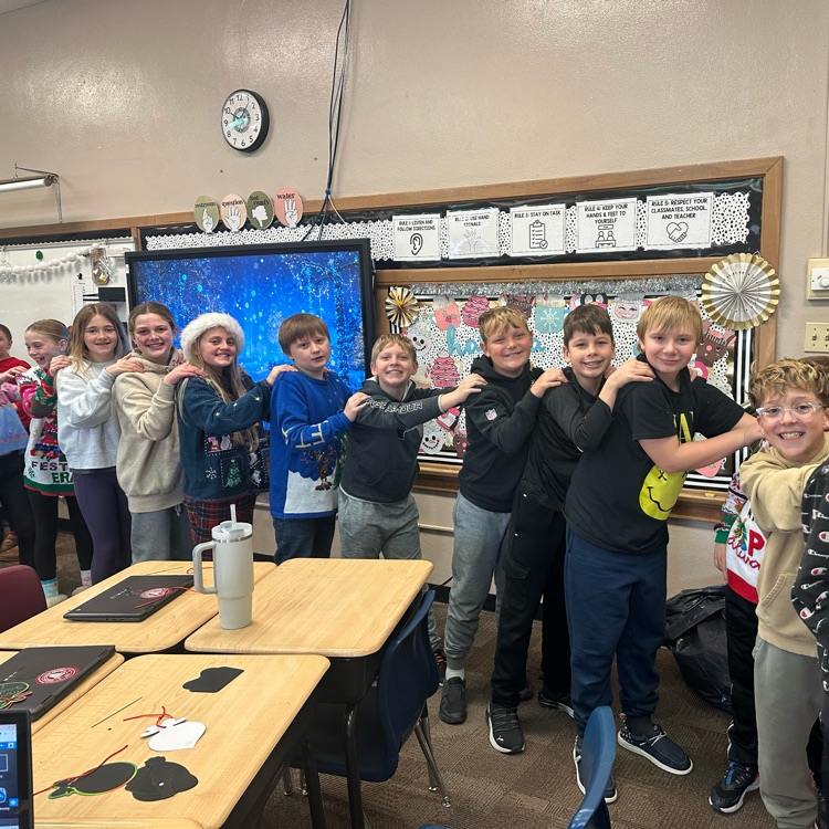 Merry Christmas from Mrs. Sayler's 5th graders at Beadle