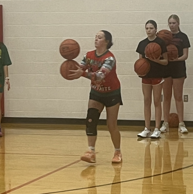 balancing basketballs