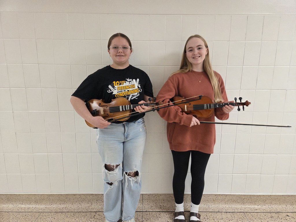 YMS 7th grade students accepted in this year's SD Middle School All State Orchestra 