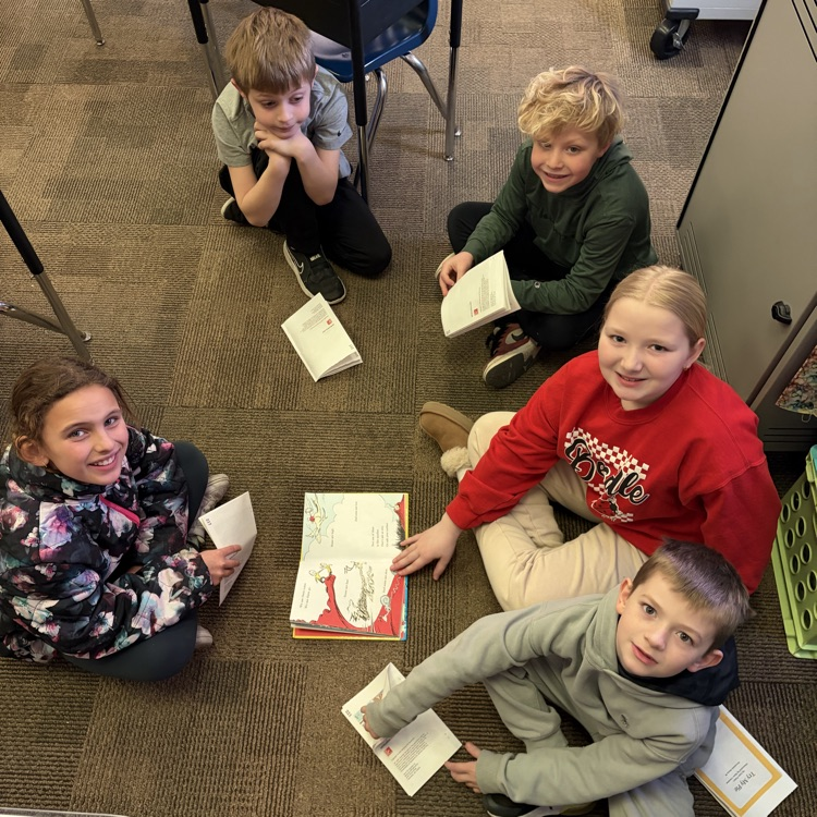  Mrs. Vlasman's Beadle 2nd graders love reading with 5th grade friends from Mrs. Kocmick's class.