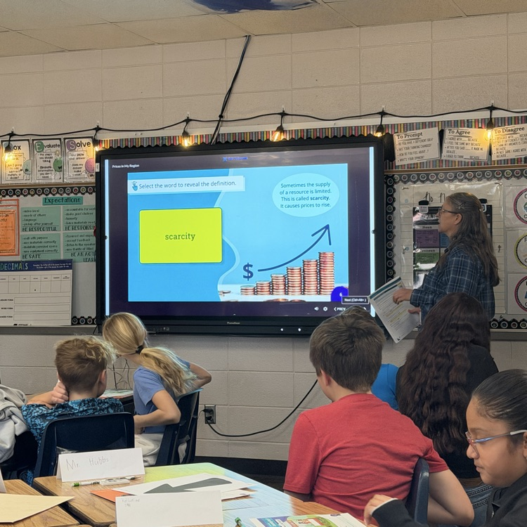 Mrs. Lukkes's fourth graders at Beadle looked forward to Junior Achievement each week. Thank you Dawn Atkins for meeting with us and being our Junior achievement volunteer! 