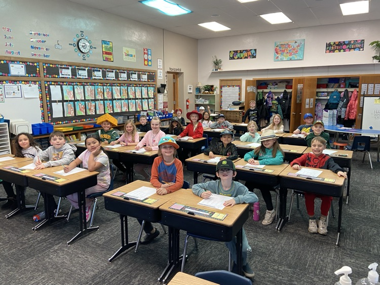 Hats off to reading! Beadle second graders had a great time celebrating Cat in the Hat Day during Read Across America Week.