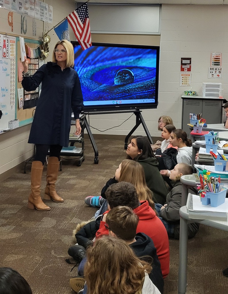 Woman standing to read book