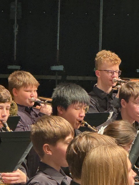 Josin Huang and Tate Bertrand