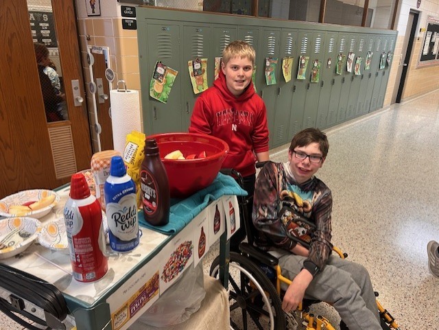 The Apple Crew Takes over at Stewart 