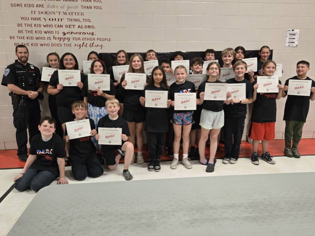 Mrs. Roth's DARE Graduates