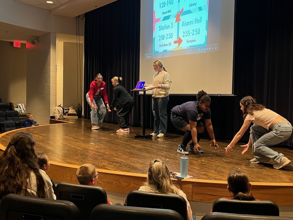 Leadership in "Action" station