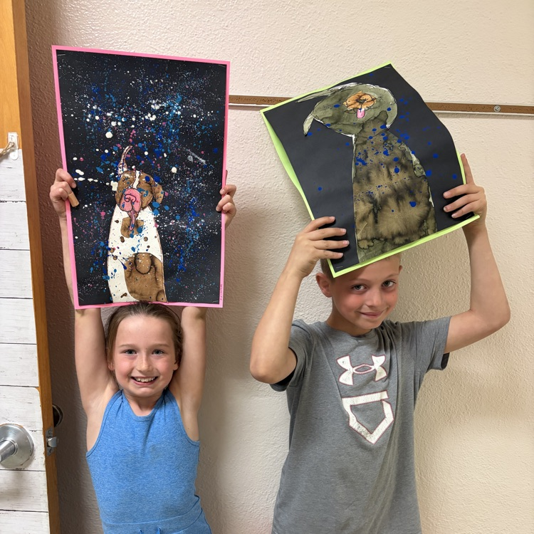 Beadle 2nd grade enjoying spring activities.