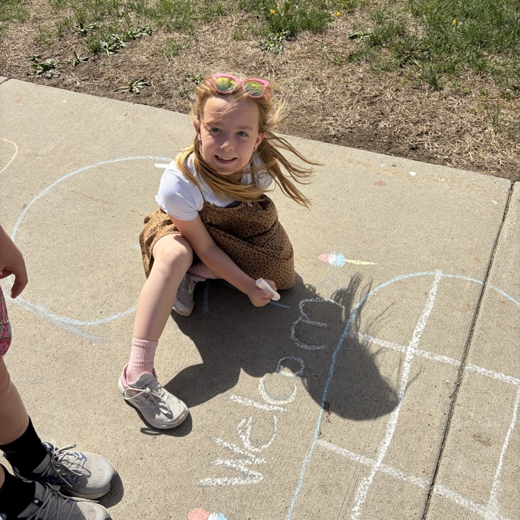 Beadle 2nd grade enjoying spring activities.