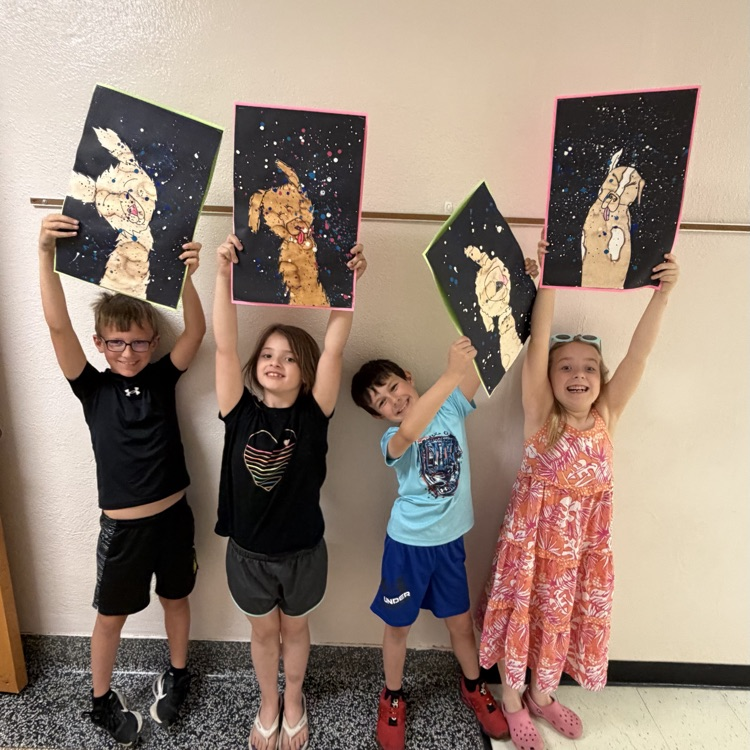 Beadle 2nd grade enjoying spring activities.