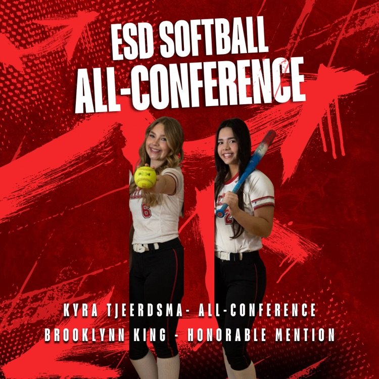 YHS Softball ESD All- Conference and Honorable Mention