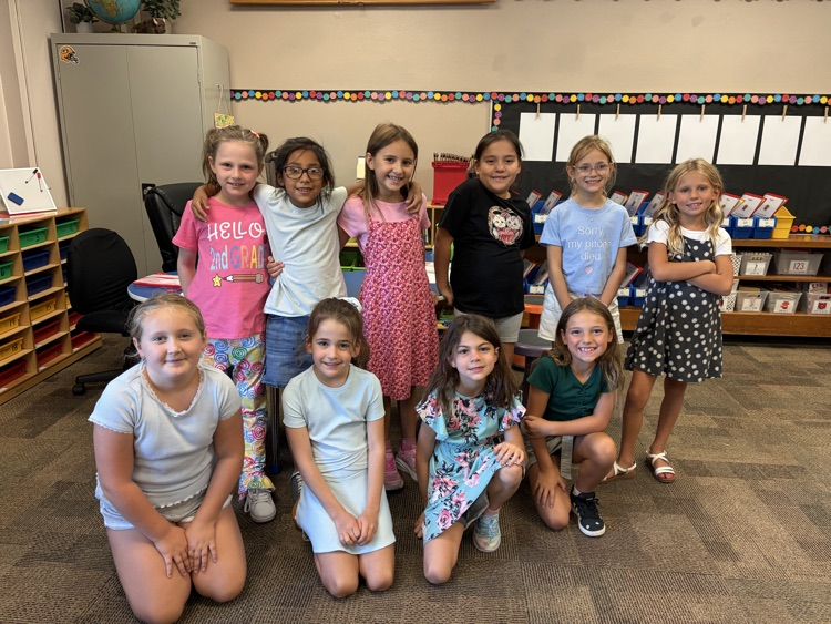 Mrs. Krommenhoek’s class is ready for second grade!