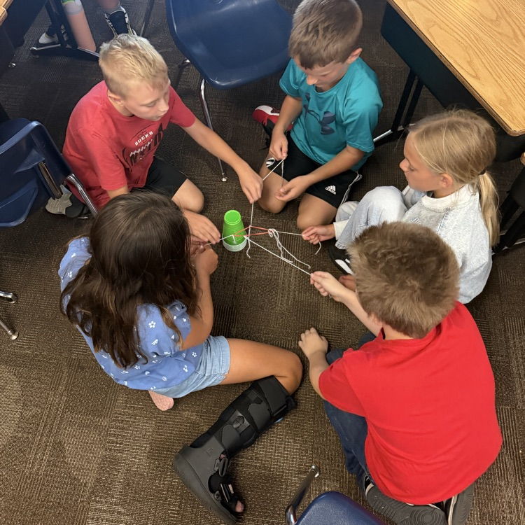 First two days are in the books! Fourth graders in Mrs. Lukkes's class have enjoyed activities focused on getting to know each other and teamwork! It's been a great start and we can't wait to see what the rest of the year brings!