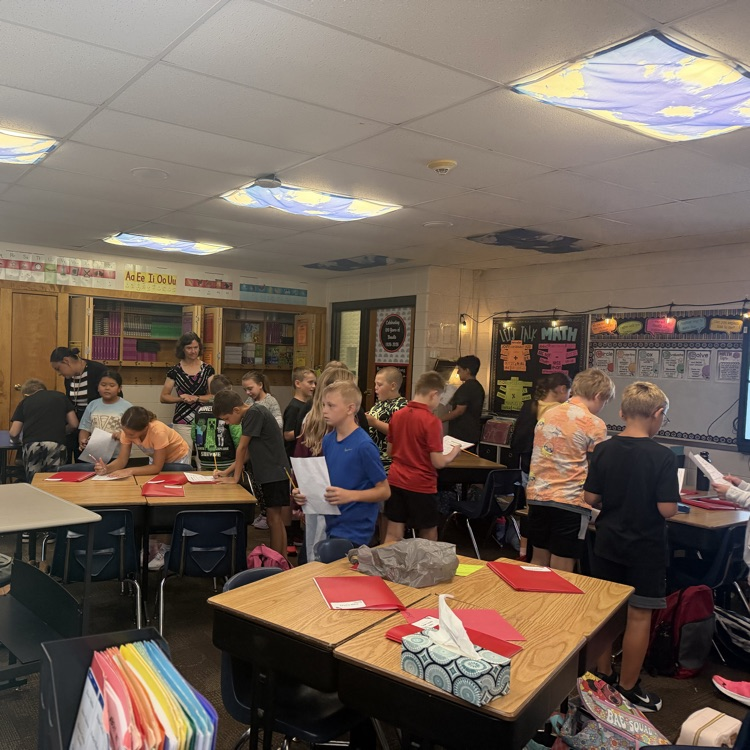First two days are in the books! Fourth graders in Mrs. Lukkes's class have enjoyed activities focused on getting to know each other and teamwork! It's been a great start and we can't wait to see what the rest of the year brings!