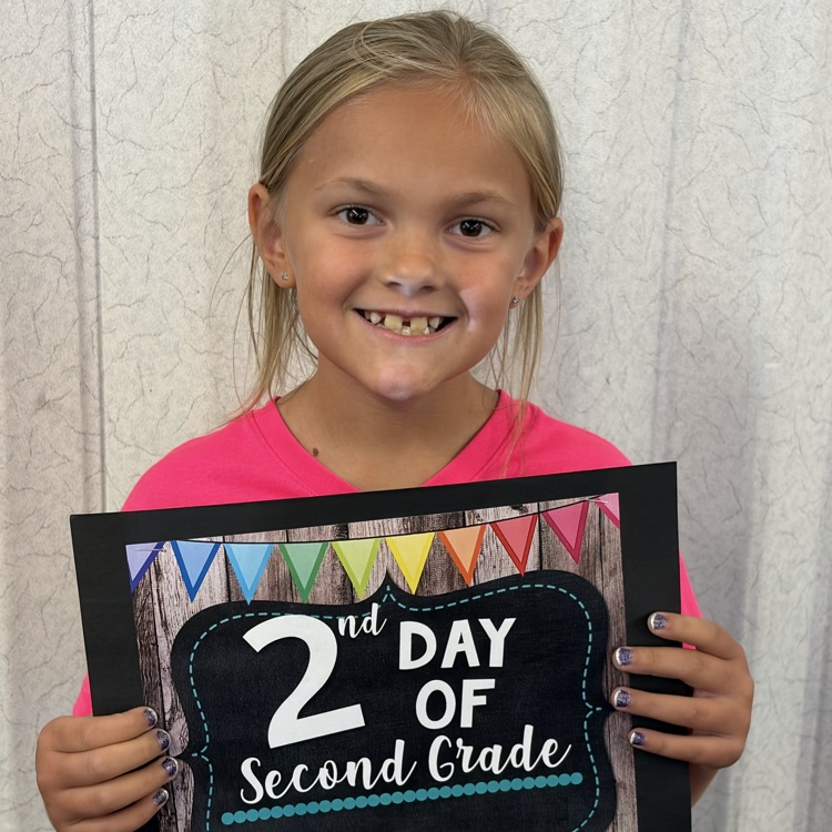 Second Day of Second Grade!!