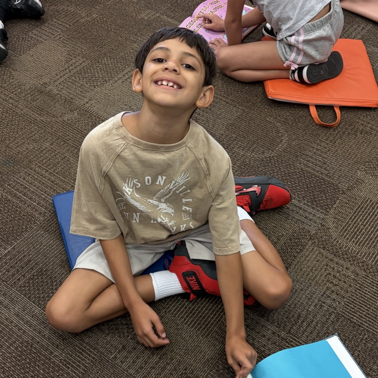 Mrs. Vlasman's 2nd graders are LOVING the new Beadle Library!