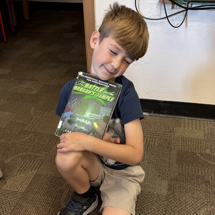 Mrs. Vlasman's 2nd graders are LOVING the new Beadle Library!