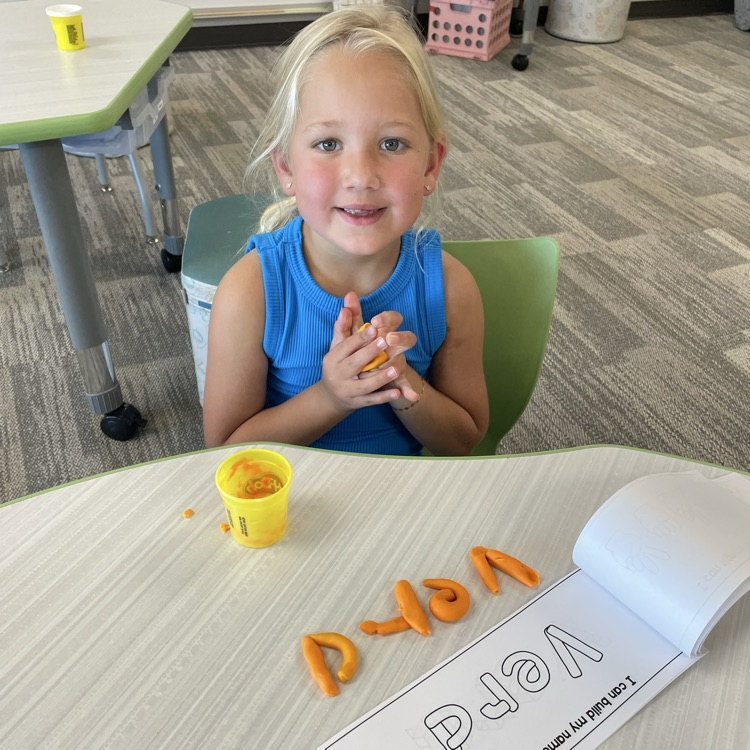 play dough name for girl 