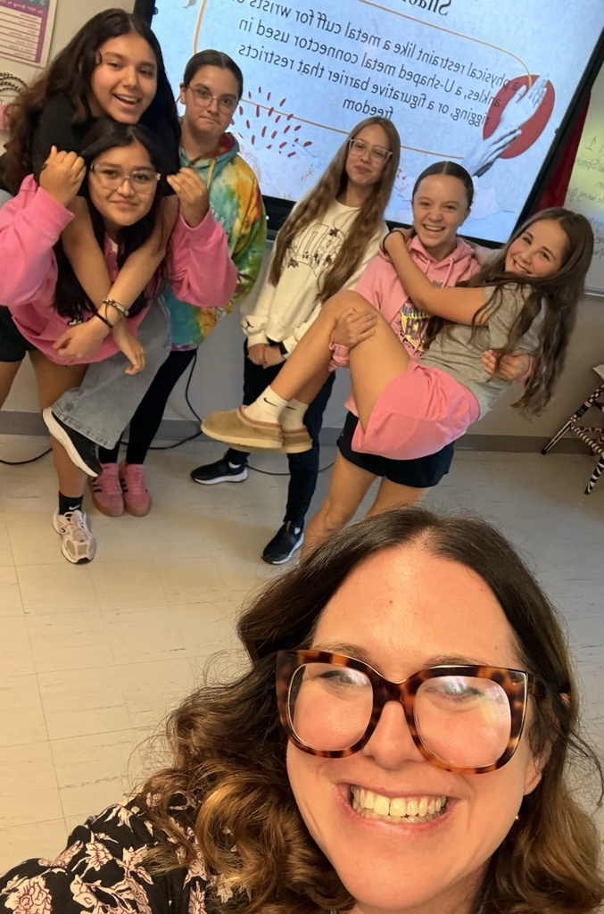 students in class