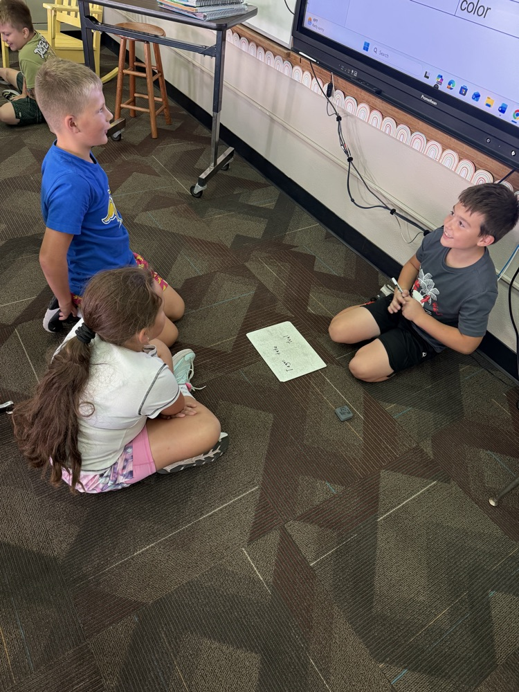 students collaborating