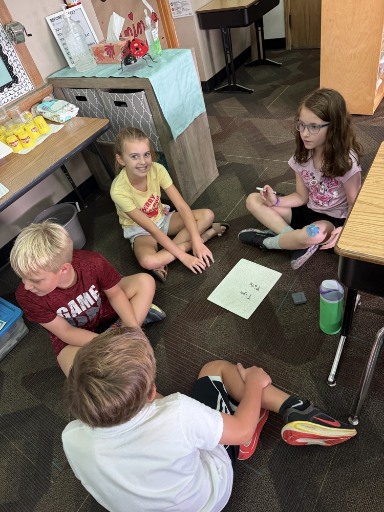 students collaborating