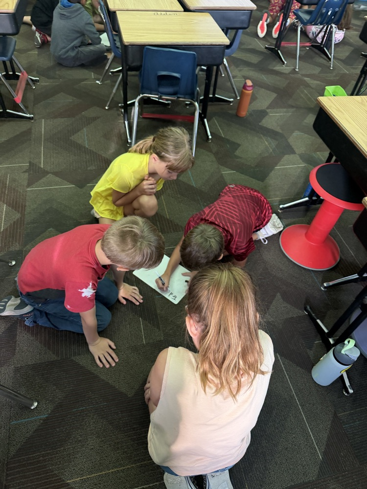 students collaborating