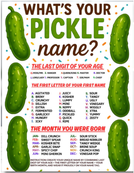 pickle name