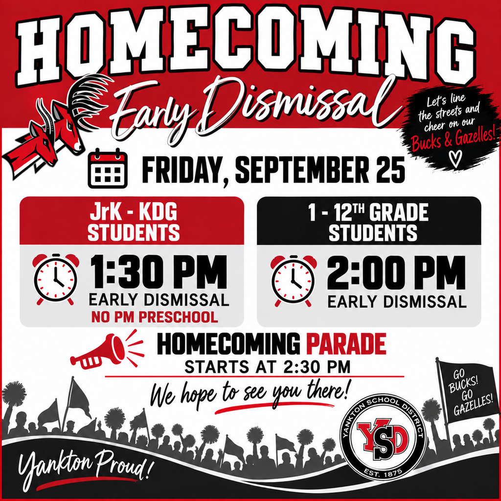 Homecoming Early Dismissal 