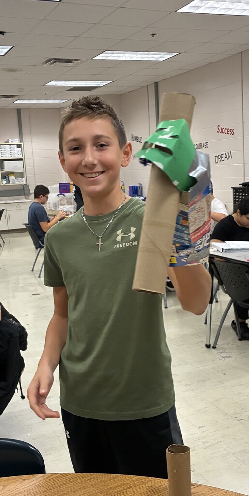 Robotic Hands  in STEM  class at YMS