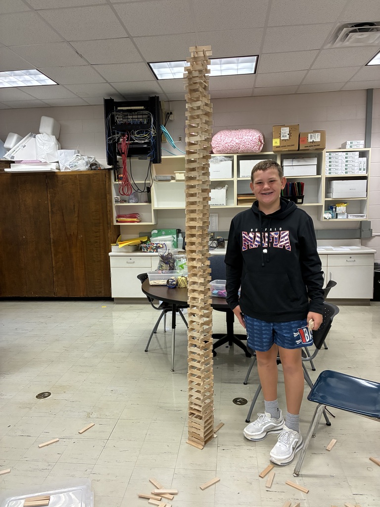 students building towers