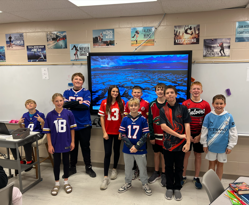 Mr. Haak's homeroom