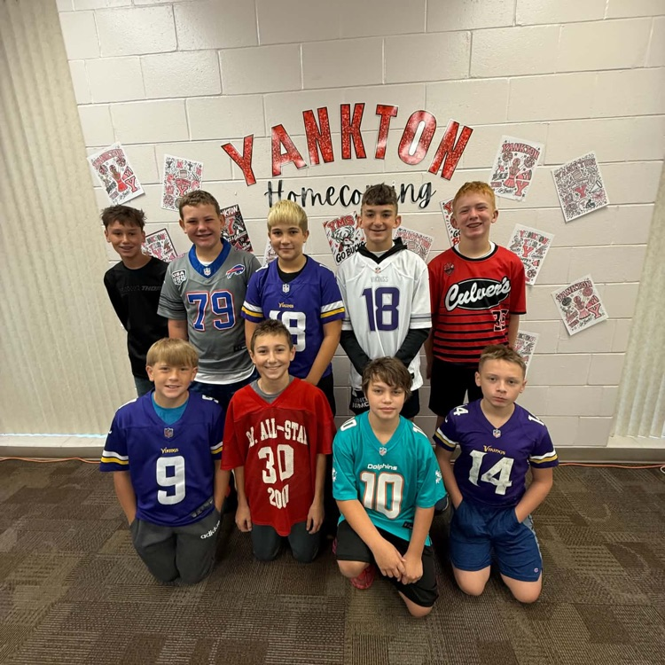 YMS Jersey Day- Homecoming Day 2
