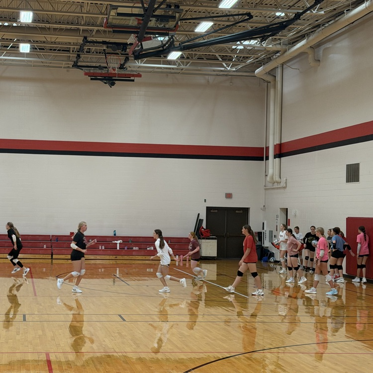 Gazelle volleyball players coming together to celebrate Homecoming and building the program. YHS Gazelles led the sixth, seventh, and eighth grade practice by sharing their knowledge and love of volleyball!