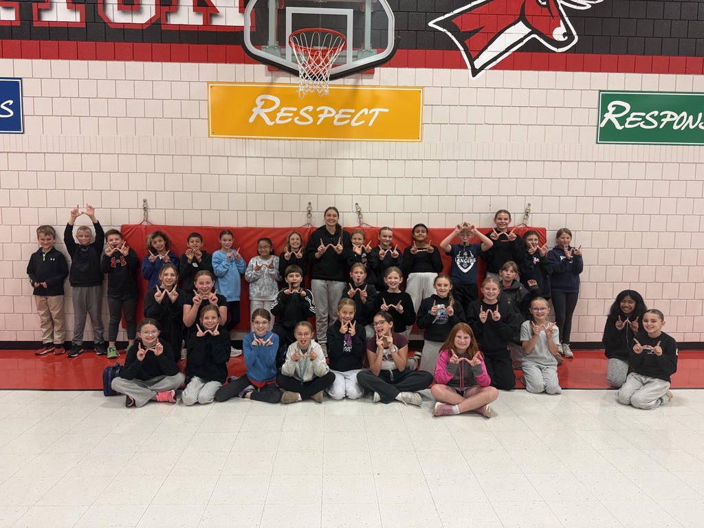 Miss W and students 
