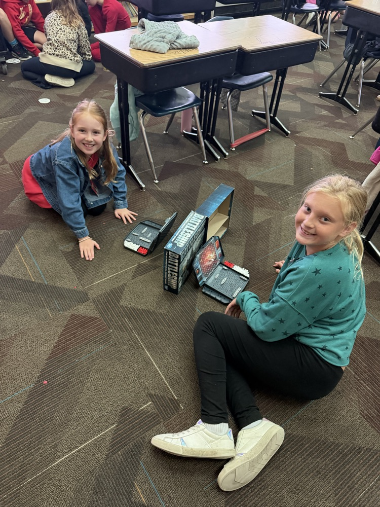 students playing game 
