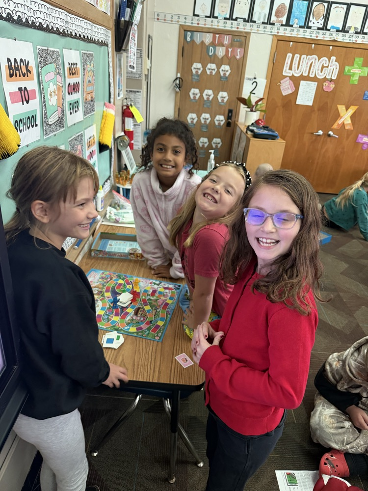 students playing game 