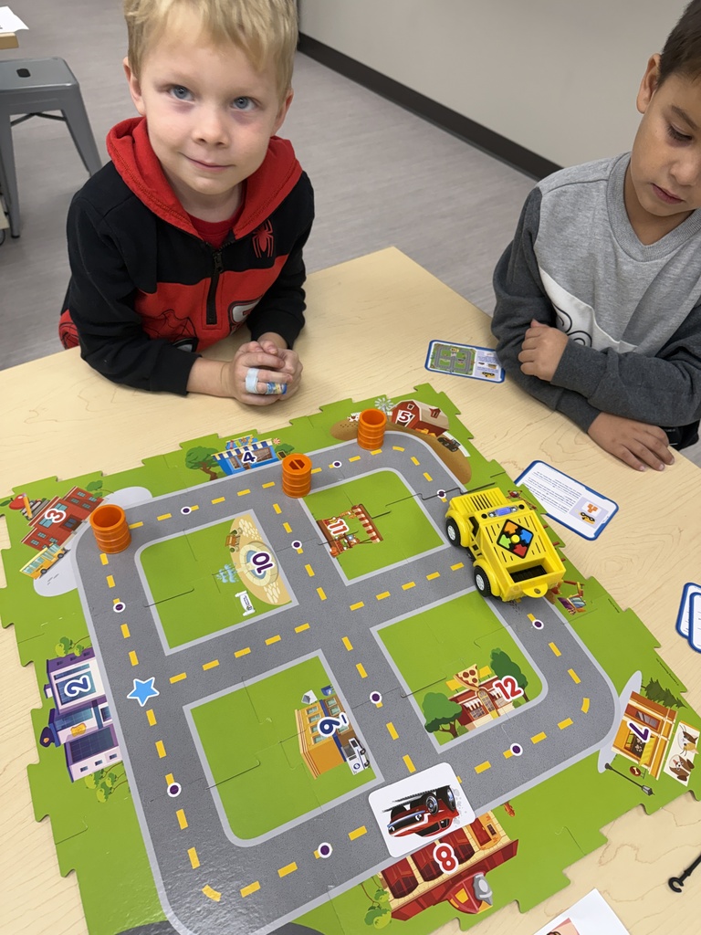 Students coding