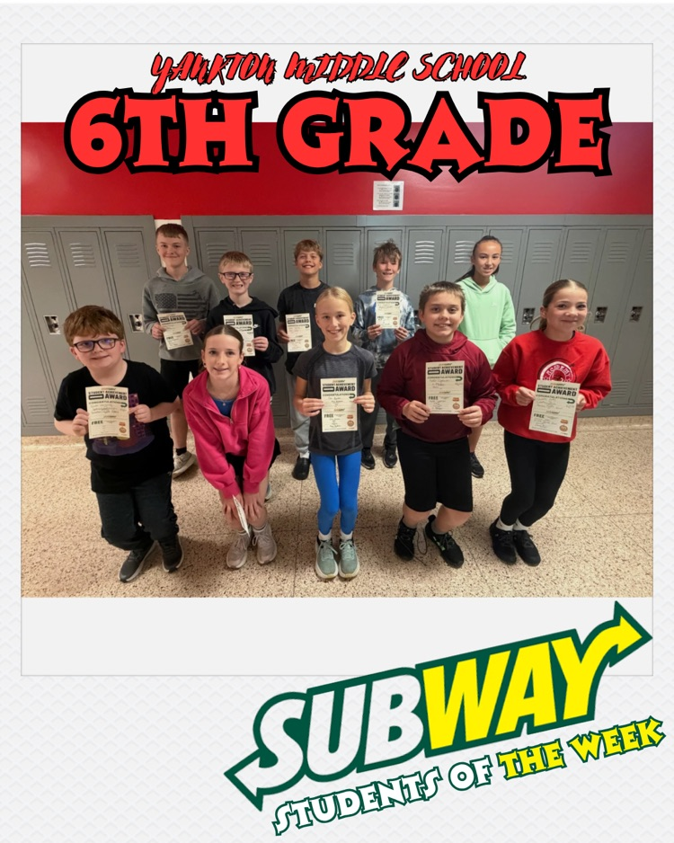 students posing with subway coupons