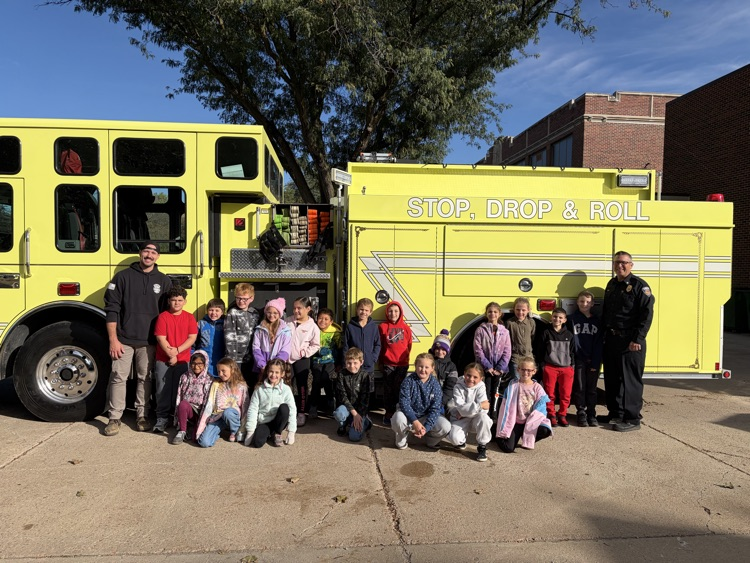 Thank you to Firefighters Tim & Marshall for teaching us about fire safety!