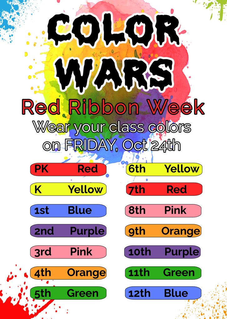 Colors for each class
