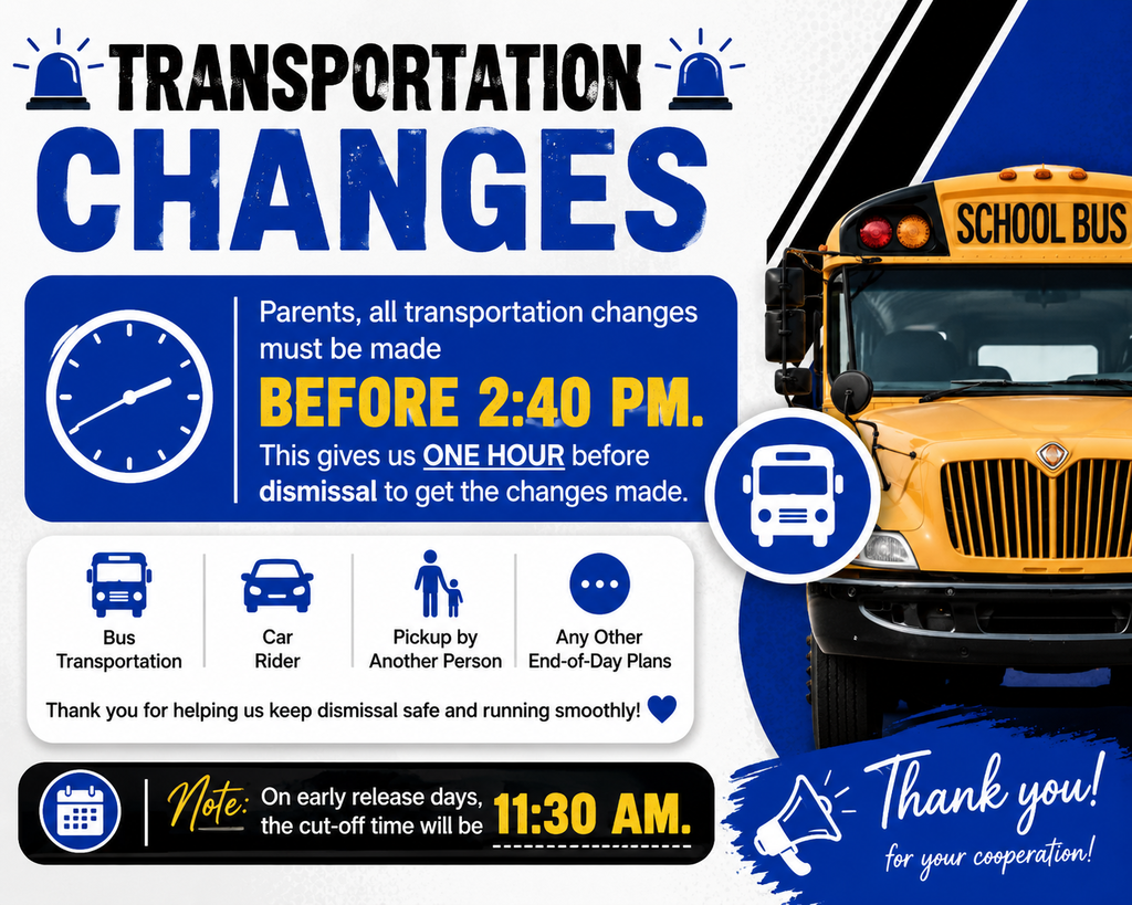 Transportation Changes
