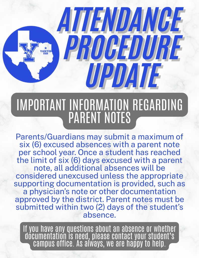 Attendance Procedure Information