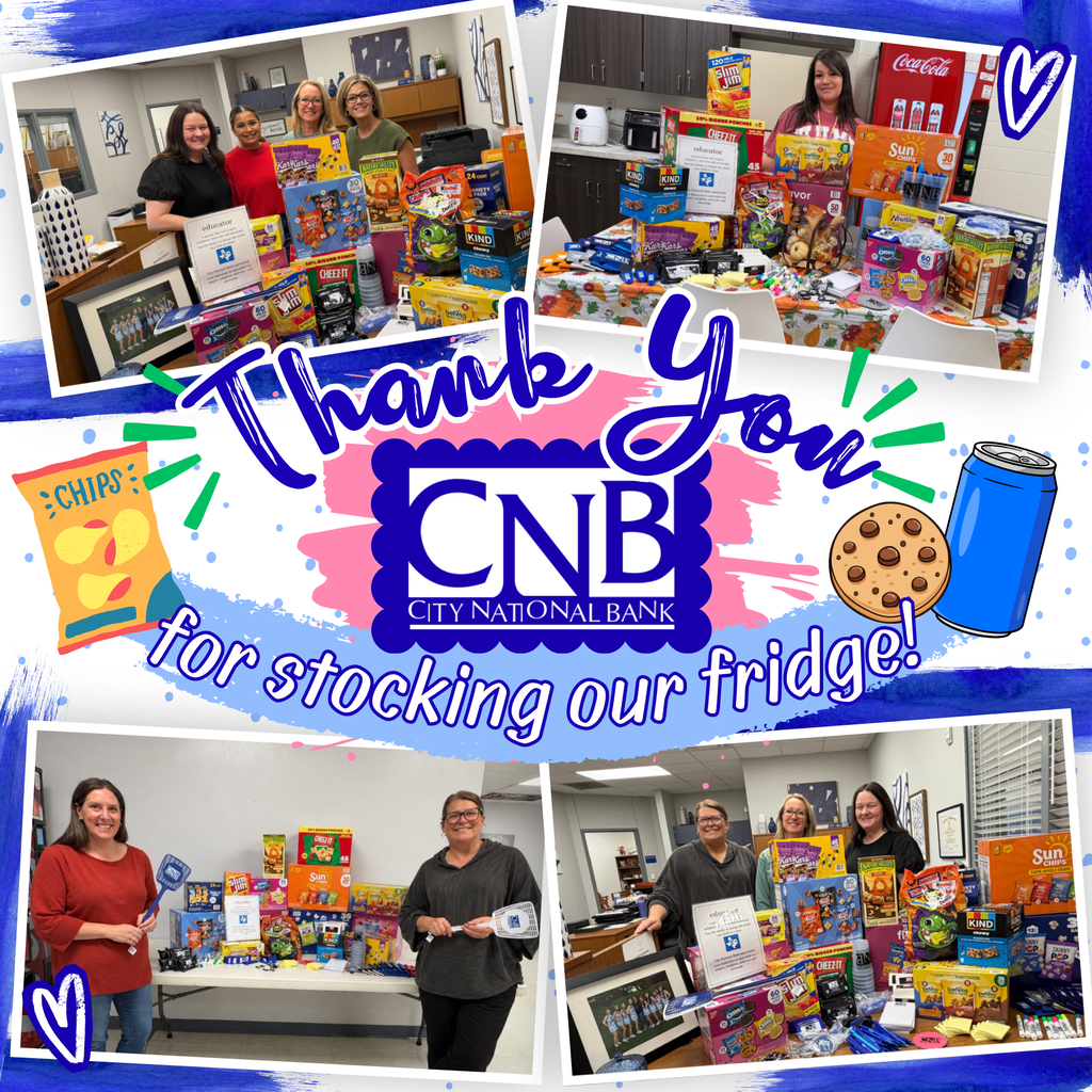 snacks provided by local bank