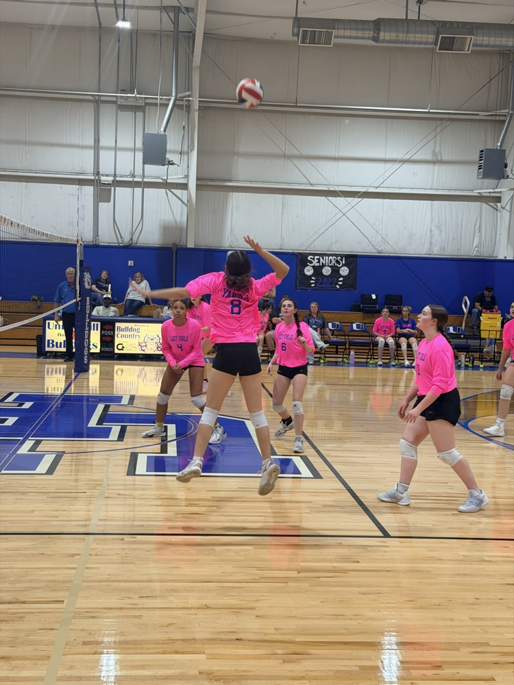 volleyball hit