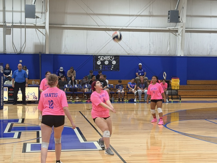 volleyball hit