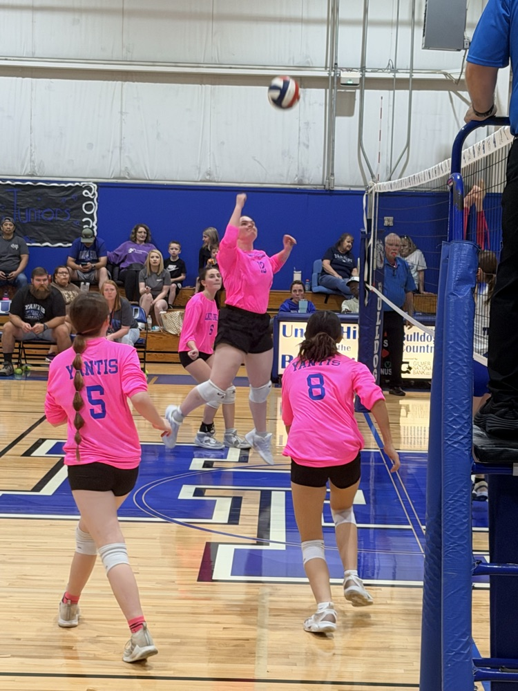 volleyball hit