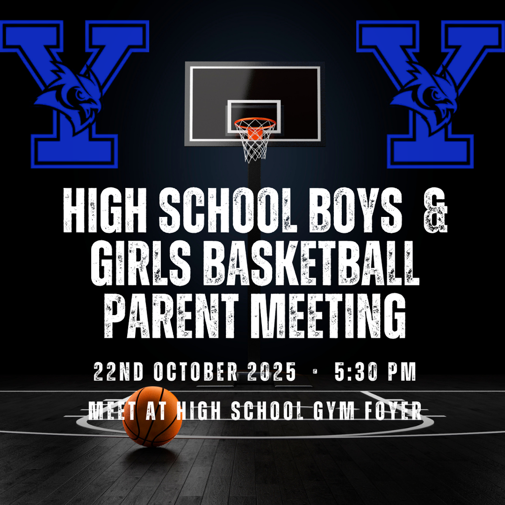 Basketball parent meeting October 22nd at 5:30 flyer